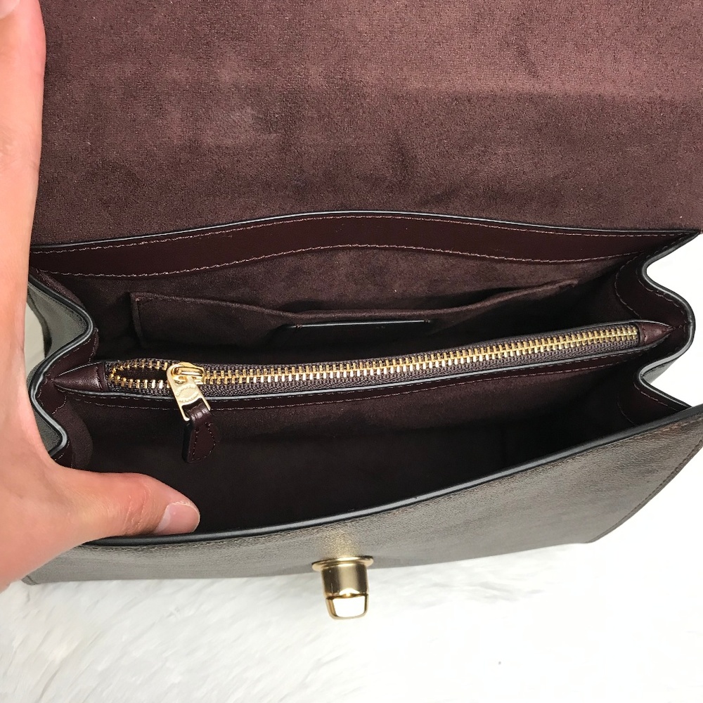 ๐ COACH ๐บTILLY TOP HANDLE SATCHEL 9 3/4" - Picture 6 of 8